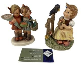 Two German Hummel Figurines made by Goebels 