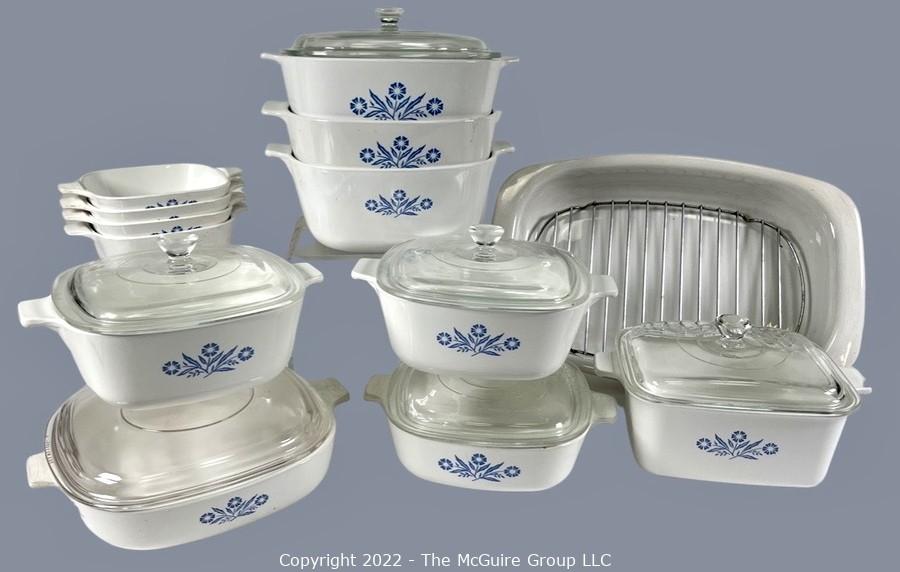 Corningware clearance cornflower set