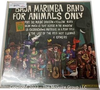 Vinyl Record Album: Baja Marimba Band (1975) "For Animals Only" 3rd album on A&M (instrumental)