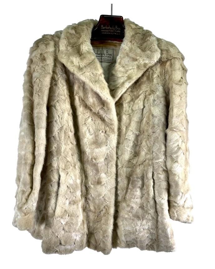 Sold at Auction: Mink Jacket/Shawl