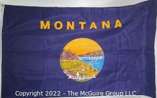 Large Montana State Flag 29" x 35"