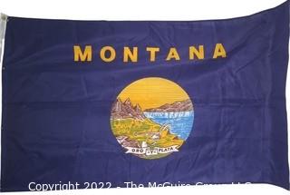 Large Montana State Flag 29" x 35"