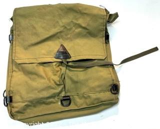 Vintage Canvas Boy Scout Haversack Backpack