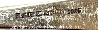 Eight (8) Pieces of Sterling Silver Flatware Including Five Spoons by Kirk & Son in the Mayflower Pattern (1846-1861) and Also Porter George Blanchard. 523g