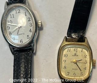 Six (6) Wrist Watches, Untested.