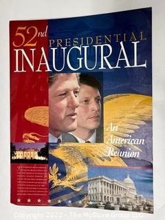 18 x 24" 52nd Presidential Inaugural Poster of Clinton/Gore