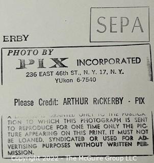 9 x 13" Vintage B&W Photo of San Francisco by Iconic Photographer Arthur Rickerby