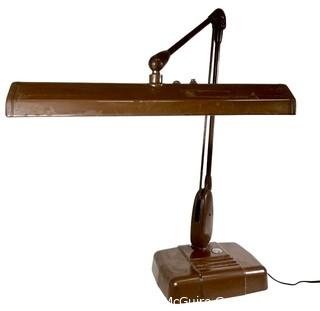 Mid Century Industrial Desk Lamp with Adjustable Arm