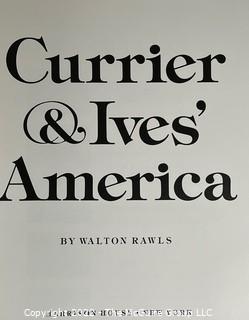 The Great Book of Currier and Ives' America by Rawls, Walton Hardback Book