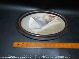 Oval art frame  