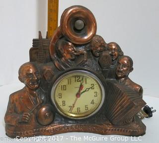 Vintage Mantle Clock (needs rewiring)