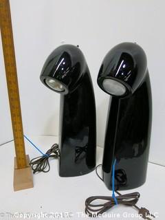 Pair of table lamps 