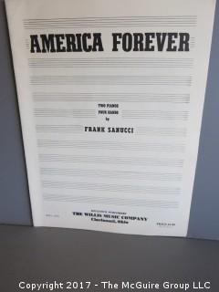 Collection of Sheet Music.  See all the photos