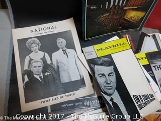 Collection of Theatre Playbills (2nd half of 20th c)