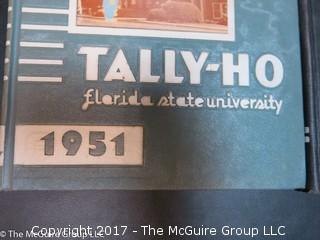 3 Florida State University Yearbooks; 1950's 