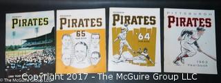 Pittsburgh Pirates yearbooks; 1960's and 1970's 