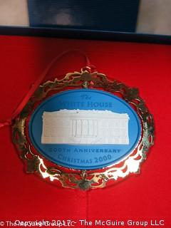 2000 White House Christmas Ornament with original box