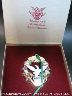 1998 White House Christmas Ornament with original box