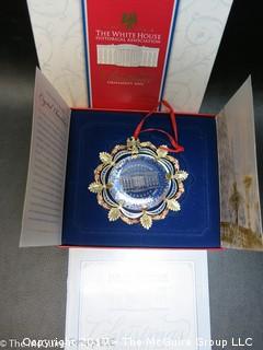 2002 White House Christmas Ornament with original box