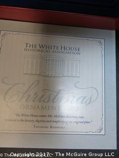 2002 White House Christmas Ornament with original box