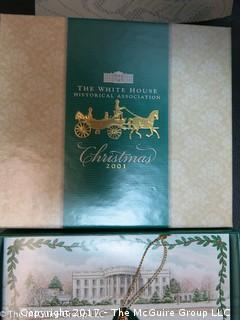 2001 White House Christmas Ornament with original box