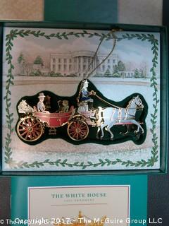 2001 White House Christmas Ornament with original box