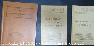 Collection of U. S. Military Books on Cryptography