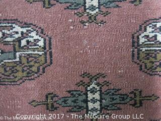 38 x 58" hand knotted Pakistani rug