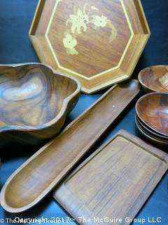 Wooden Serving trays and Bowls 