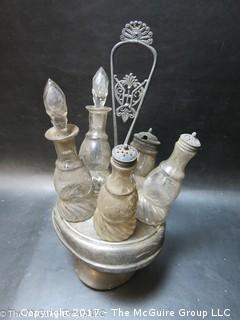 Cruet Set (Note: base needs reshaping)