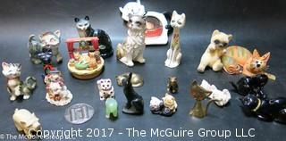 Collection including cats in various media