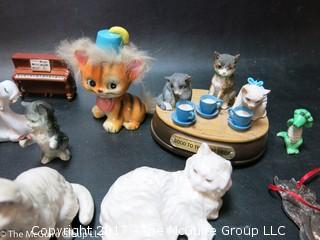 Collection including cats in various media