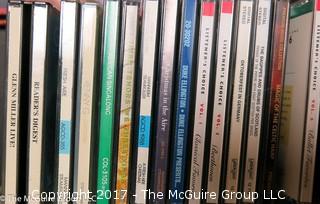 Collection of CD and DVD's 