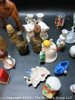 Collection including salt and pepper sets 