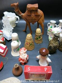 Collection including salt and pepper sets 