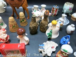 Collection including salt and pepper sets 