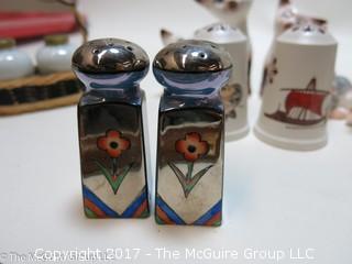 Collection of mostly vintage salt and pepper sets