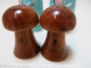 Collection of mostly vintage salt and pepper sets