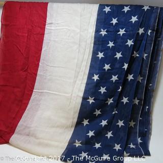 Assortment of mostly cotton flags and bunting 