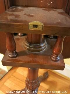 Tilt top (and swivels) pie crust table, by Hickory Chair Co. 