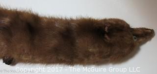 (4) 1930's-40's Tanned Mink Fur Pelts