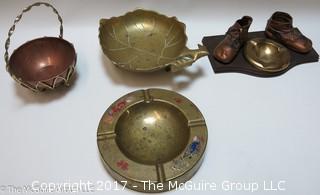 Collection including M-C ash trays 