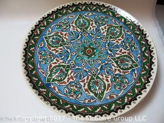 Collection of 5 Turkish Kutahya wall plates