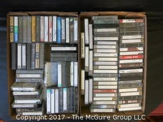 Collection of books and tapes 