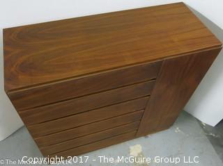 Danish Wooden Dresser;  45W x 43T x 20 1/2"D