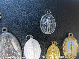 Collection of religious medals