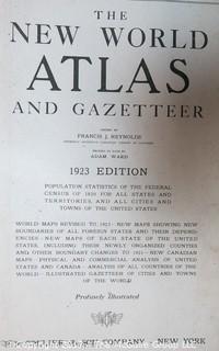 The New World Atlas; 1923 edition