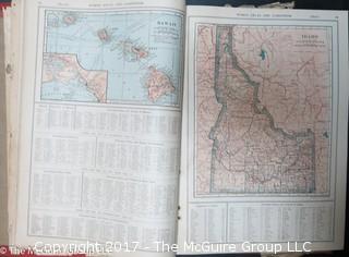 The New World Atlas; 1923 edition