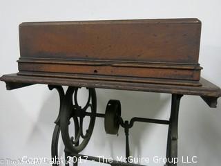 Wheeler and Wilson Treadle Sewing Machine 