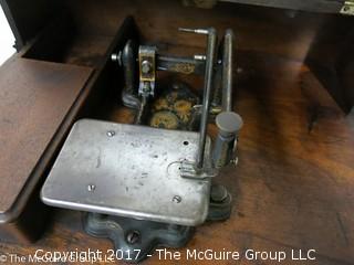 Wheeler and Wilson Treadle Sewing Machine 